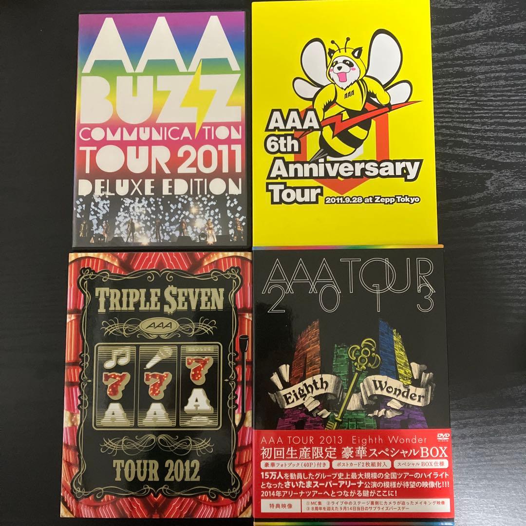 AAA ライブDVD LIVE TOUR まとめ売り　2009〜2019 14種