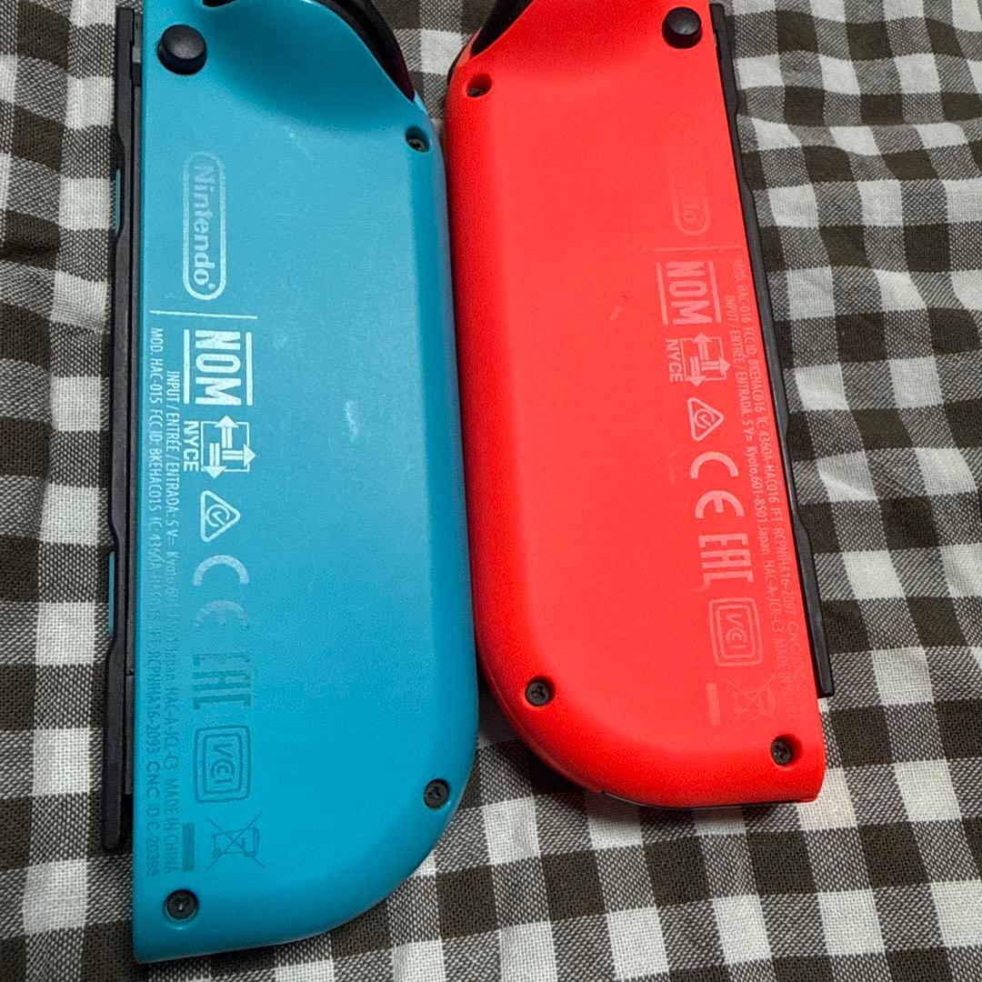 Switch1 Nintendo 本体 ネオンブルー/ネオンレッド