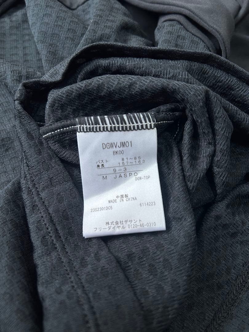 未使用‪☆ DESCENTE GOLF ストレッチベア天竺インナーシャツ M