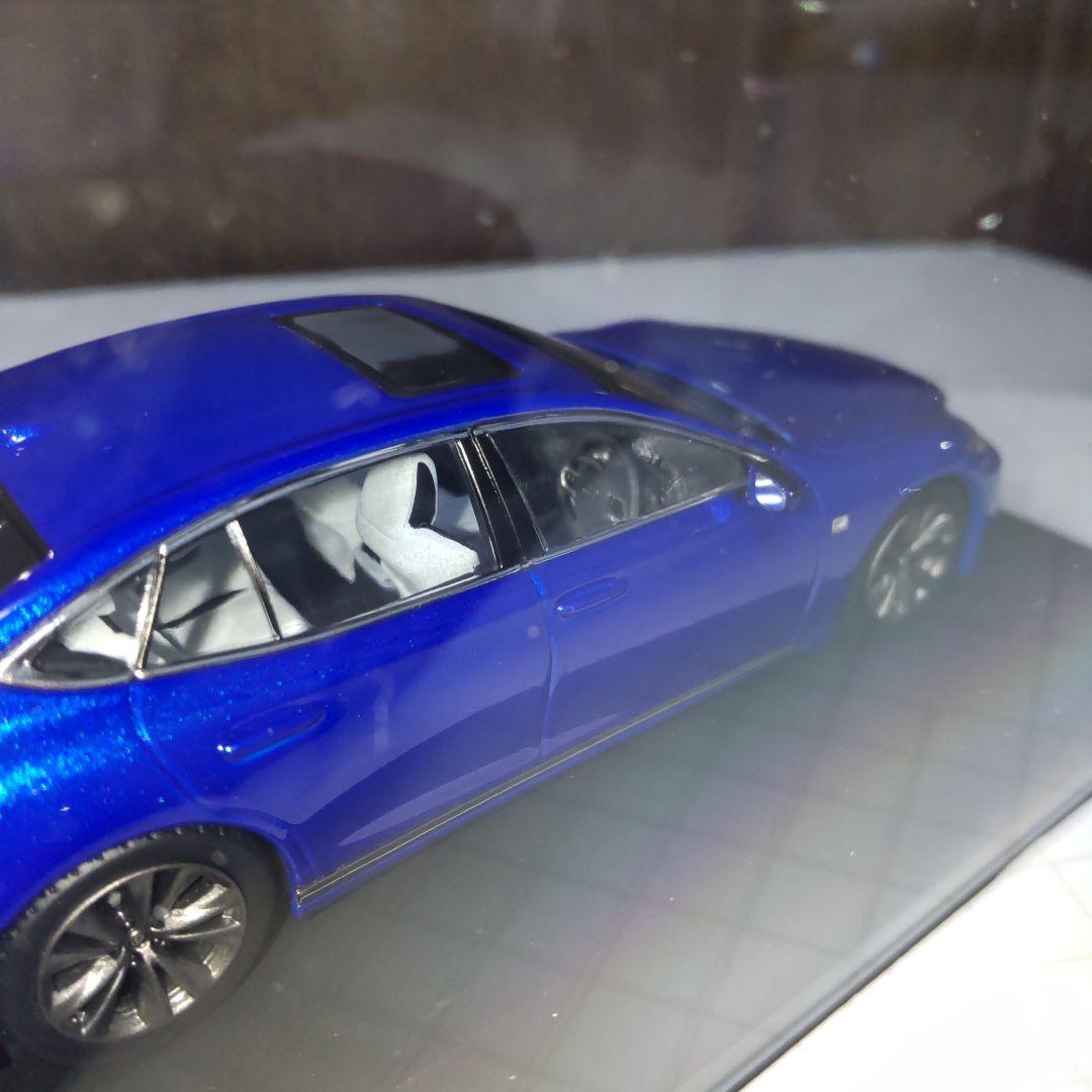 レクサス LS500 F SPORT ブルー 1/43 京商 キョウショウ