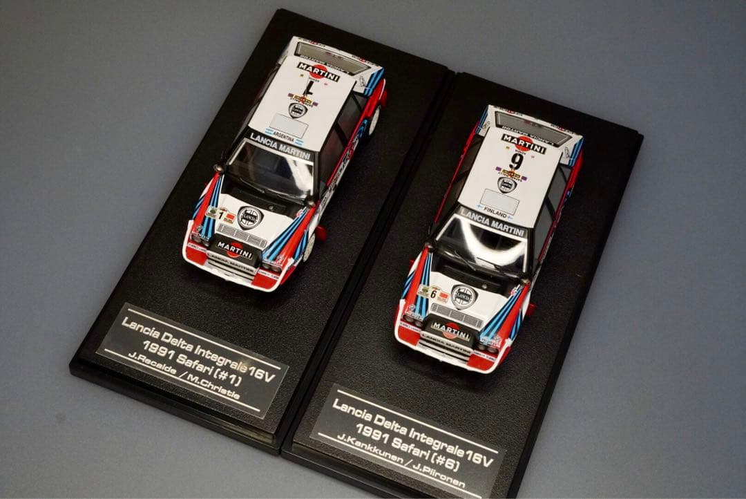 1/43 HPI ランチアデルタ16V サファリ仕様 2台セット