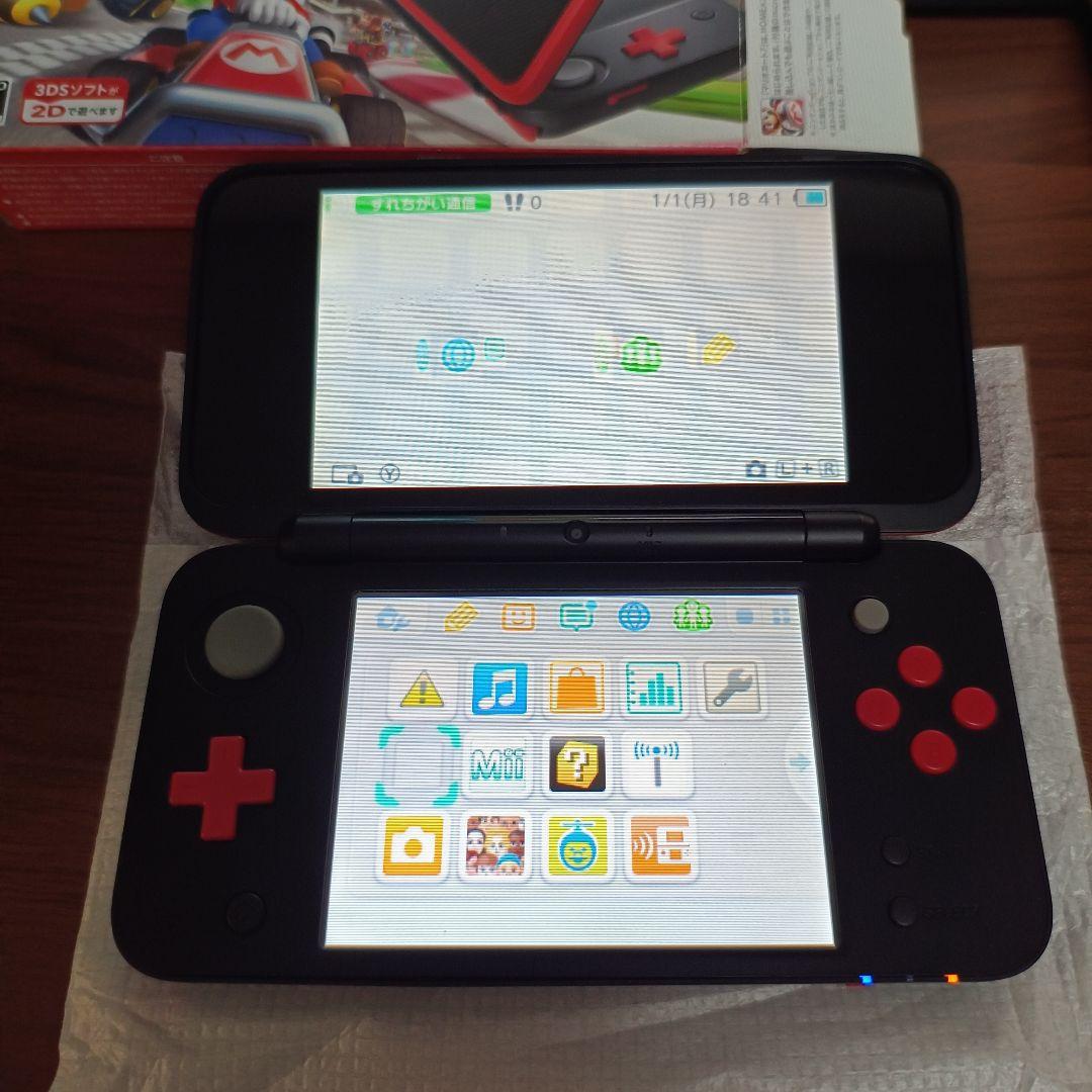 【希少カラー・箱付き】 NEWニンテンドー2DS LL マリオカート7パック