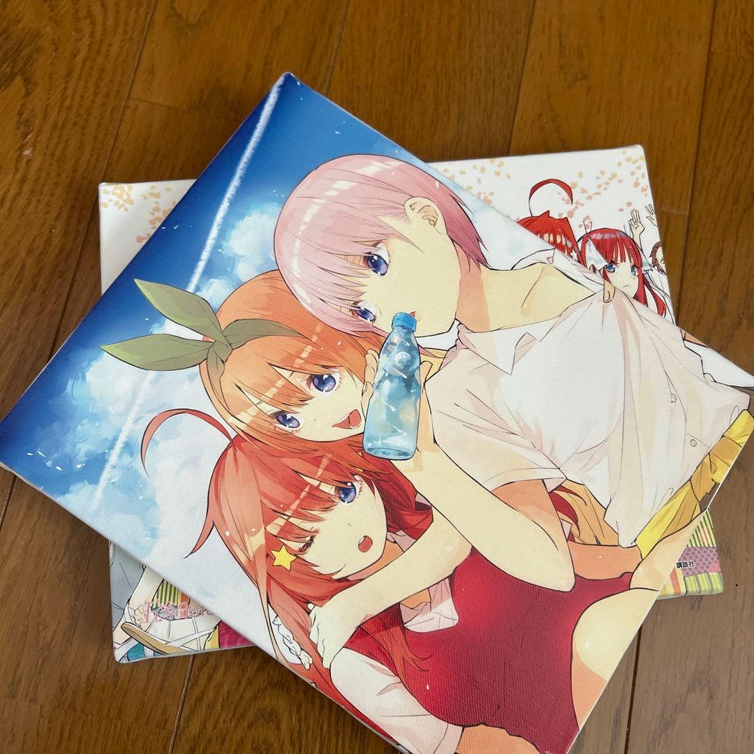 五等分の花嫁 全巻セット ボックス付き　その他グッズ色々