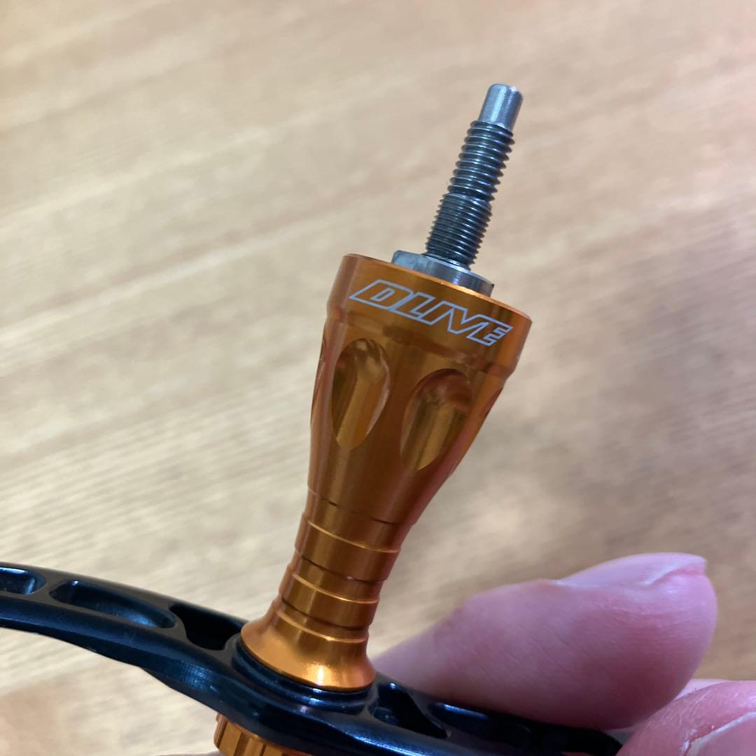 美品　シマノ用　DLIVE WAVE 80mmダブルハンドル　MTCW スタンド