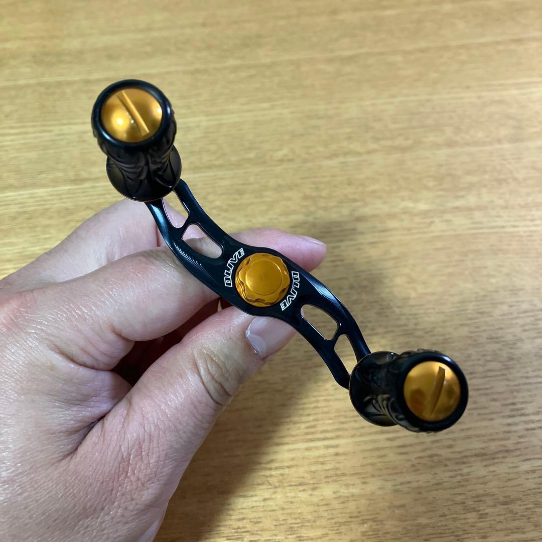 美品　シマノ用　DLIVE WAVE 80mmダブルハンドル　MTCW スタンド