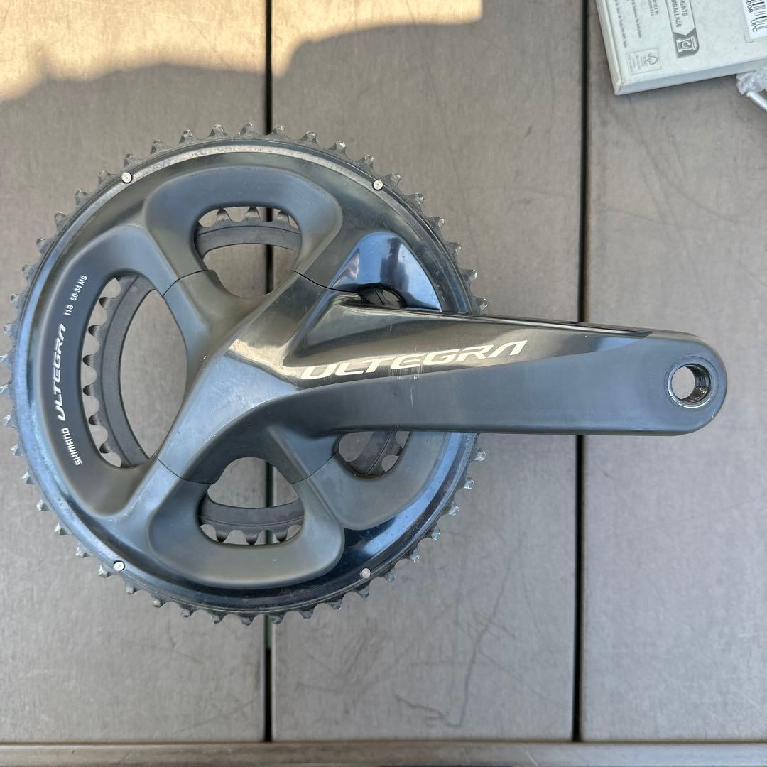 【美品】SHIMANO FC-R8000 50-34T 170mm