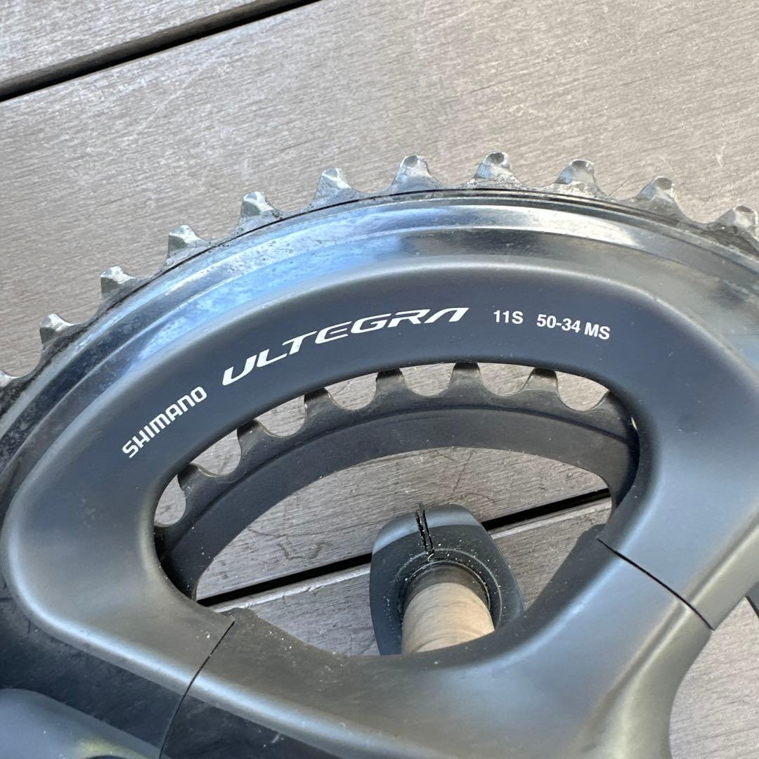 【美品】SHIMANO FC-R8000 50-34T 170mm