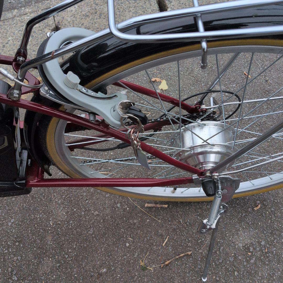 2024年製シマノ製6段変速機付き電動自転車