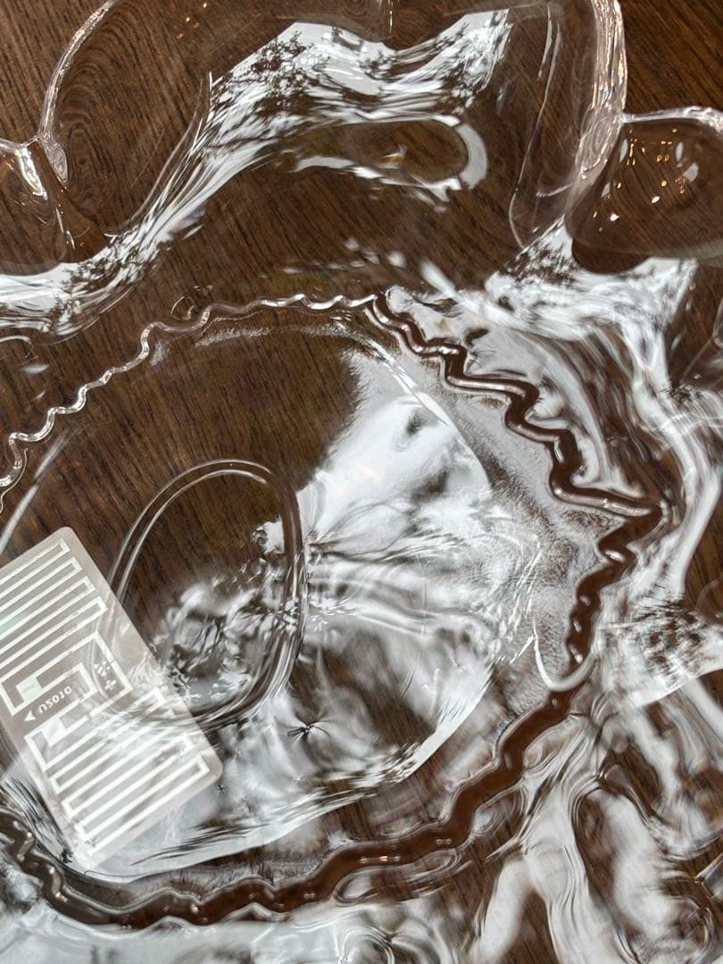 Unikko ガラスプレート 20cm マリメッコ　marimekko プレート