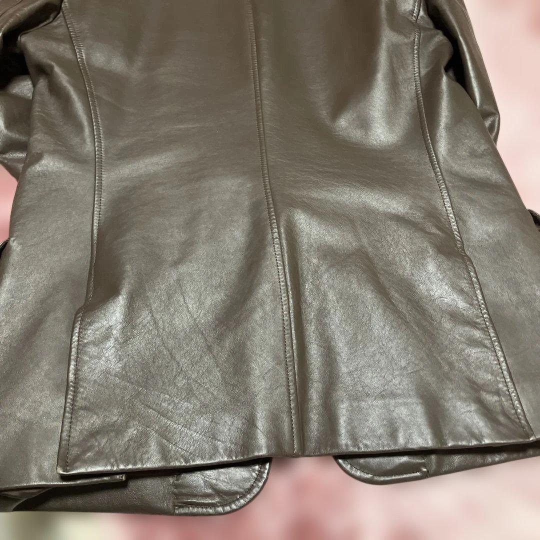 price変更Paul Smith三つボタンメンズレザージャケット