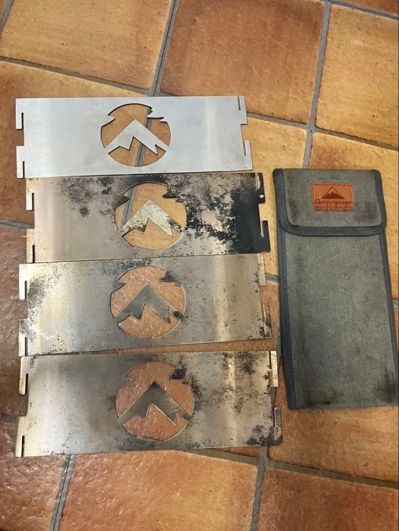 テンマクデザイン×WINNERWELL フラット焚き火台Mサイズ