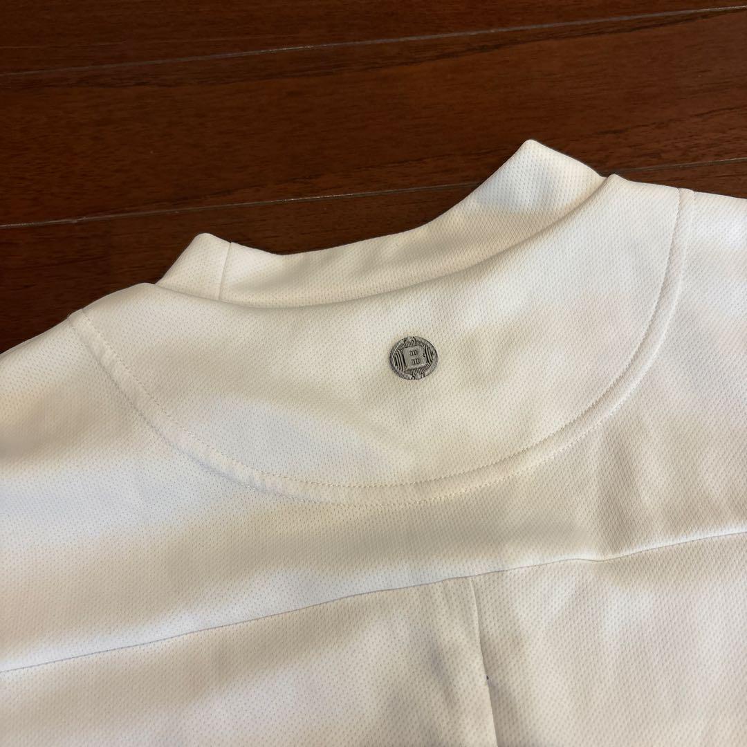 BRIEFING ホワイトシャツ バックジッパー付き