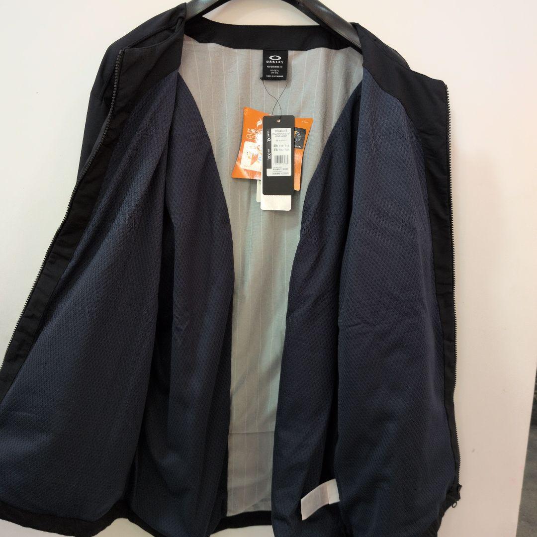 オークリー　新品　未使用　ブラックジャケット ゴルフ　ウィンドブレーカー