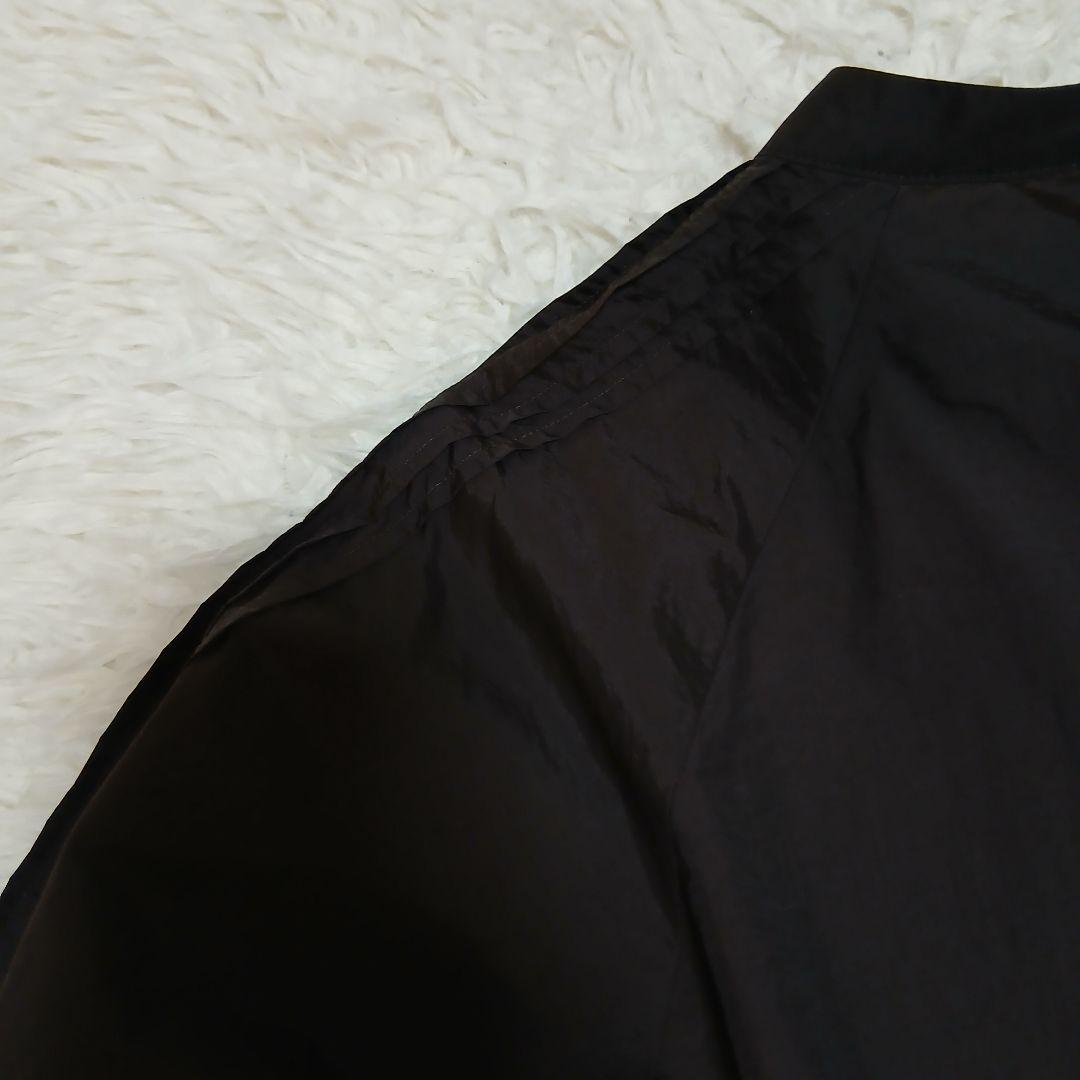 【23区】24AW ナイロンコットンポプリン ボリュームスリーブ ブラウス　48