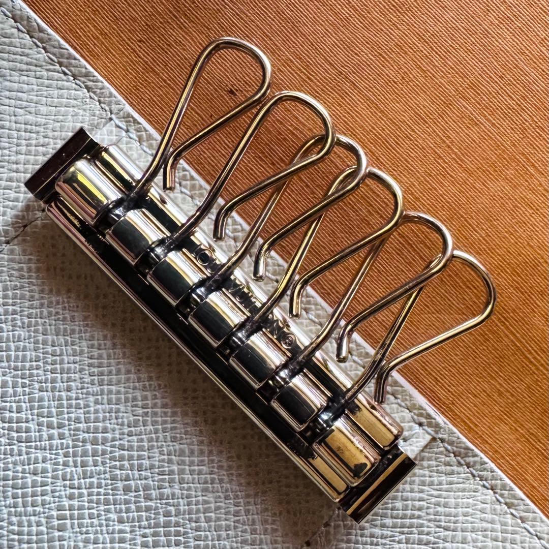 LOUIS VUITTON ダミエ アズール ミュルティクレ 6連キーケース美品