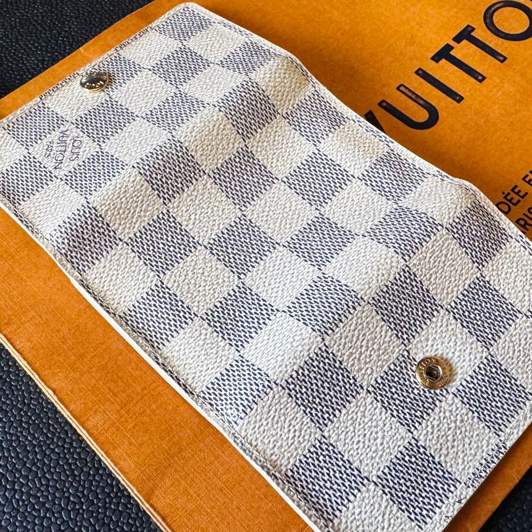 LOUIS VUITTON ダミエ アズール ミュルティクレ 6連キーケース美品