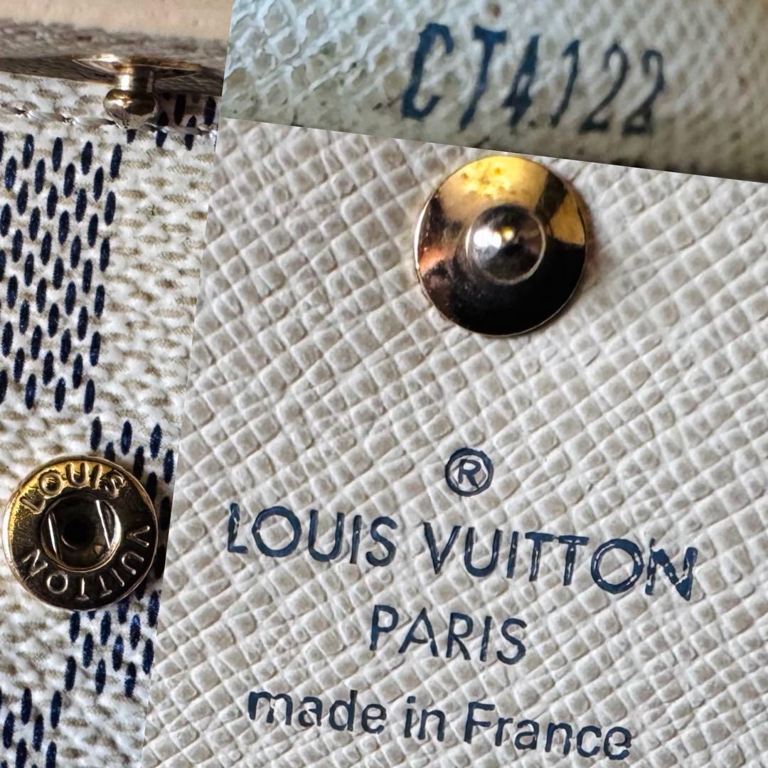 LOUIS VUITTON ダミエ アズール ミュルティクレ 6連キーケース美品