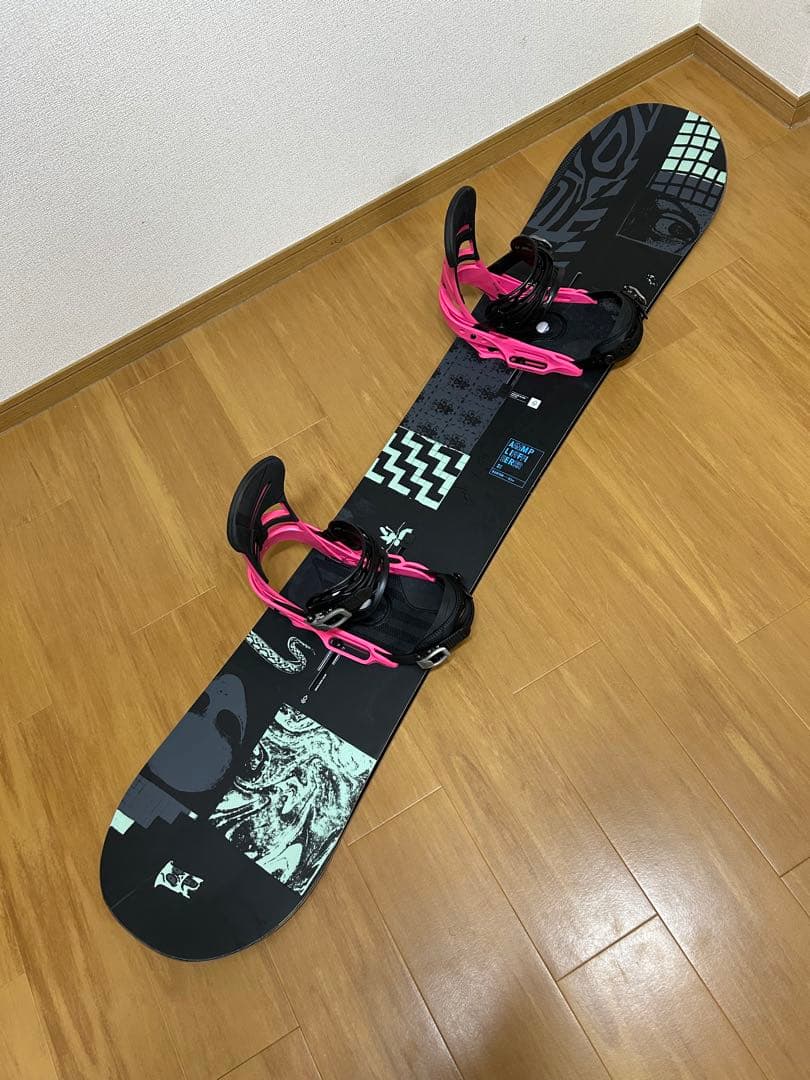 BURTON AMPLIFIER 163 mission ビンディング セット