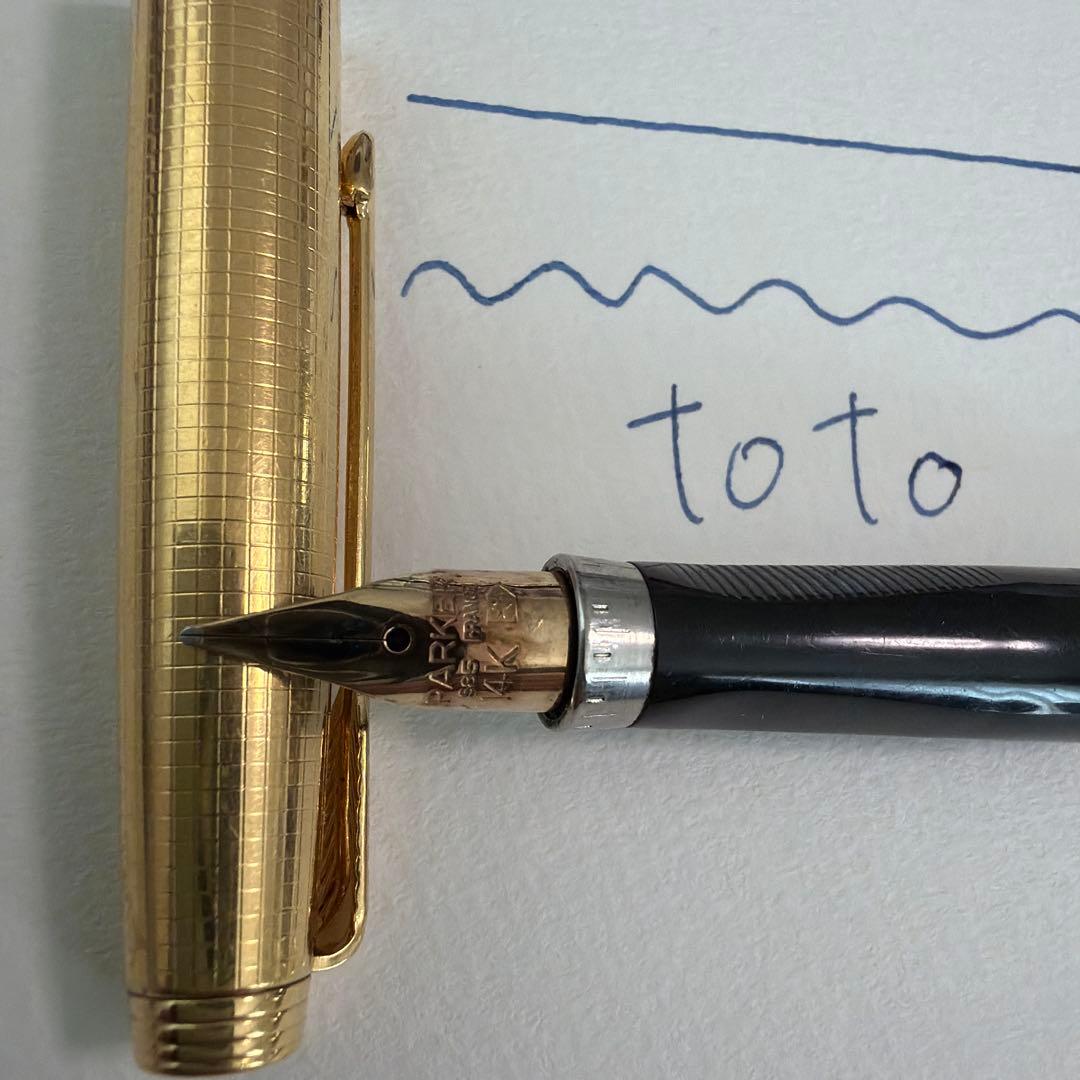PARKER パーカー75 インシグニア 14K G.F ペン先14K 万年筆