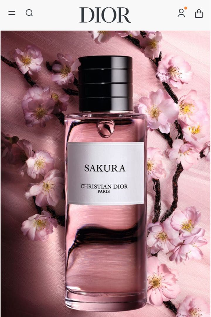 Dior ディオールショウ サンク クルー855 ローズ モアレ SAKURA付