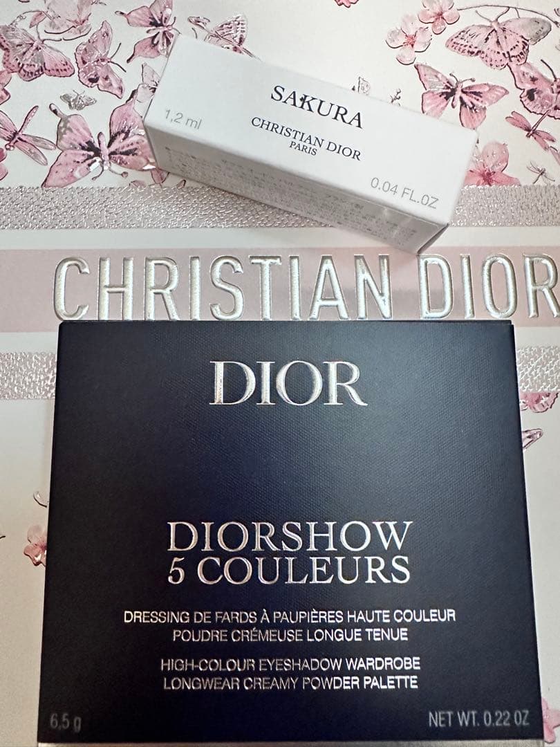 Dior ディオールショウ サンク クルー855 ローズ モアレ SAKURA付