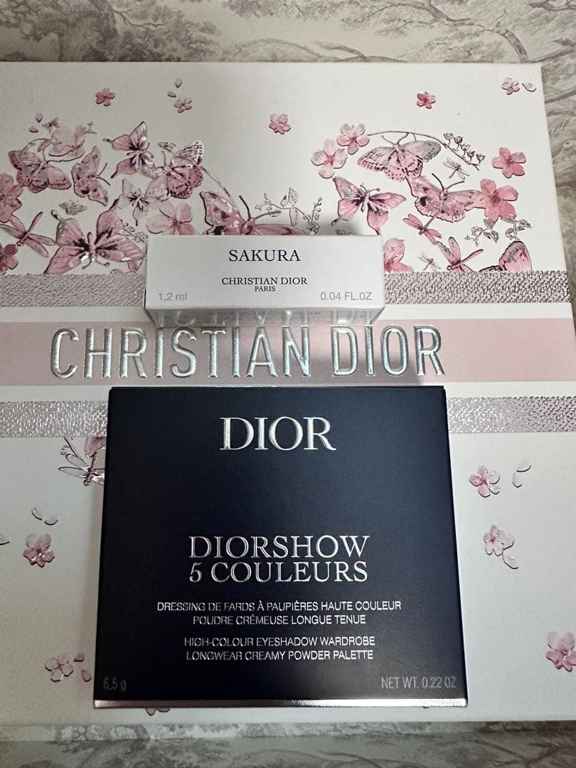 Dior ディオールショウ サンク クルー855 ローズ モアレ SAKURA付