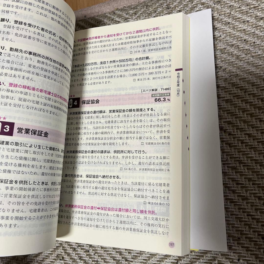 宅地建物取引士　宅建士　　LEC テキスト　参考書　過去問　資格　勉強