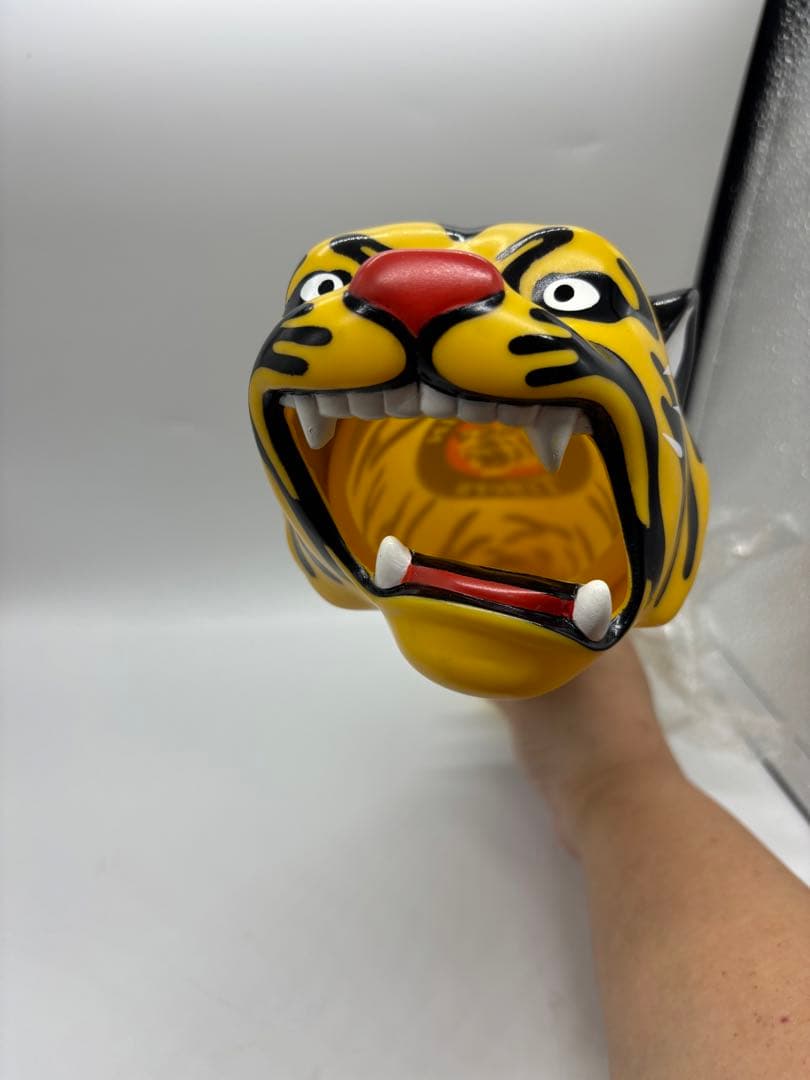 阪神タイガース　猛虎咆哮　応援メガホン　虎顔　当時物