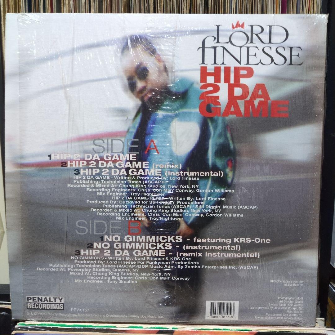 ☆オリジ☆LORD FINESSE / HIP 2 DA GAME / 12×2