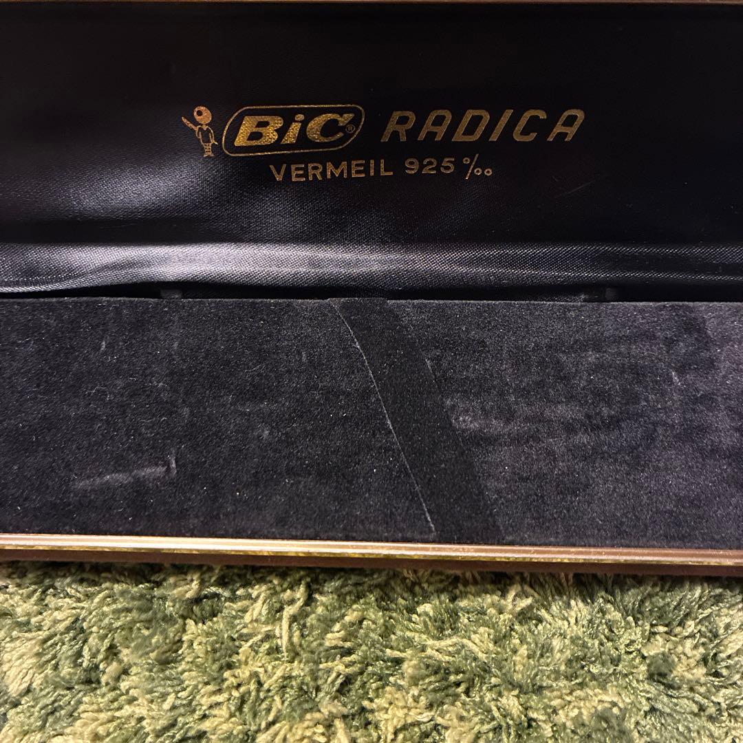 オ*ブ様 BIC RADICA 40周年モデル　シルバー925のキャップ　ブライ