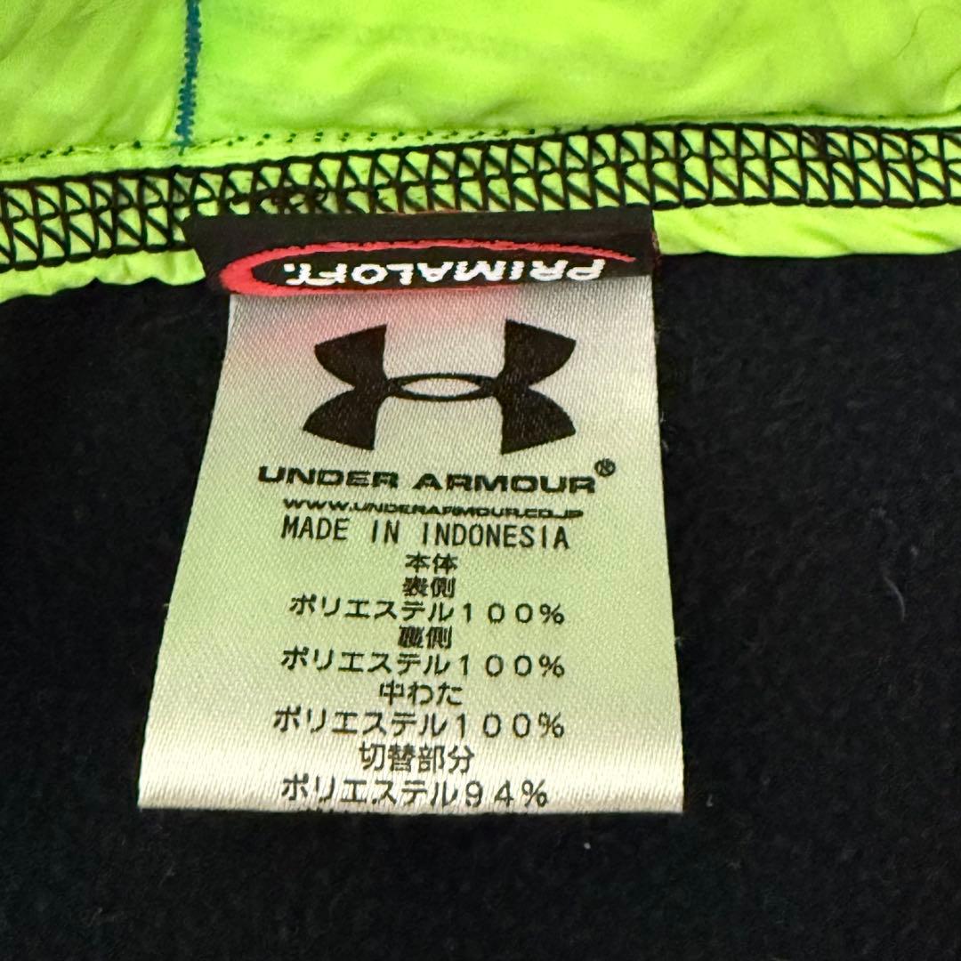 超美品 UA アンダーアーマー ゴルフウェア コールドギア 中綿ジャケット XL