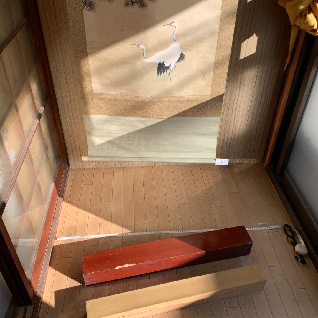 三輪晁勢　日本画 掛軸 絹本 共箱 師:堂本印象 物故巨匠　掛け軸