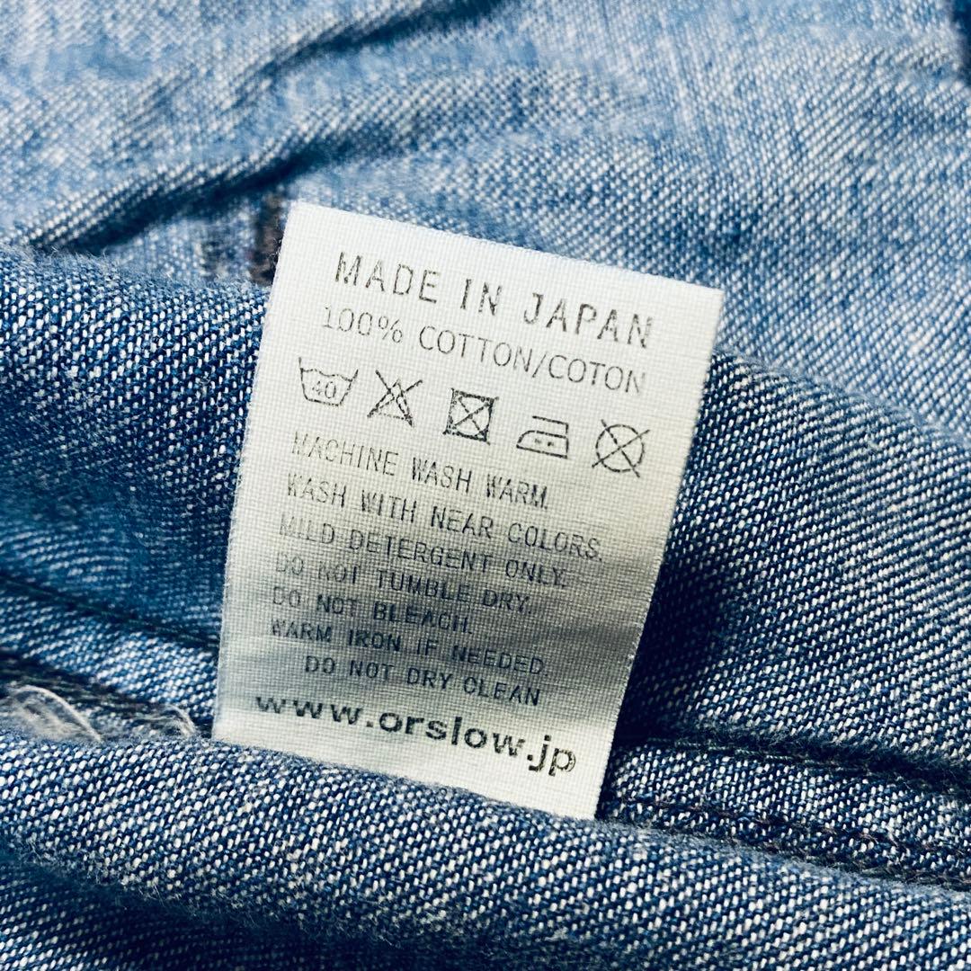 orslow オアスロウ　デニム　コーチジャケット