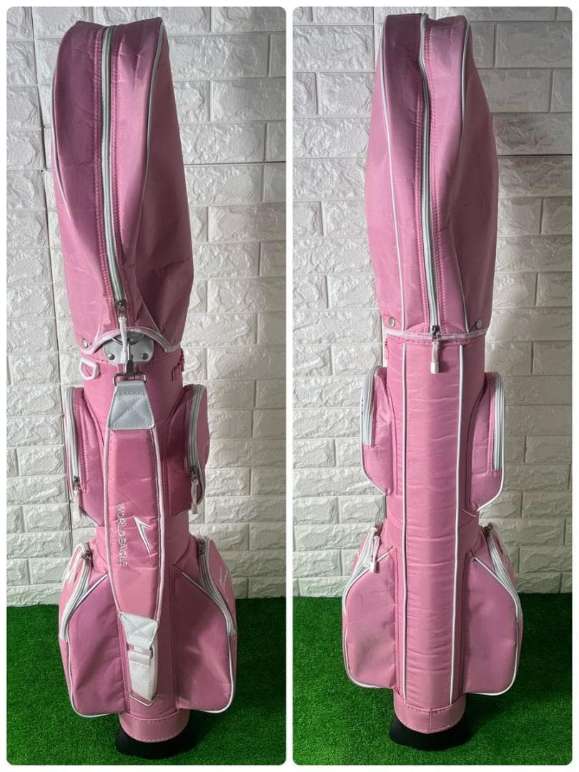 レディース ゴルフクラブ ハーフセット ワールドイーグル キャディバッグ付 人気