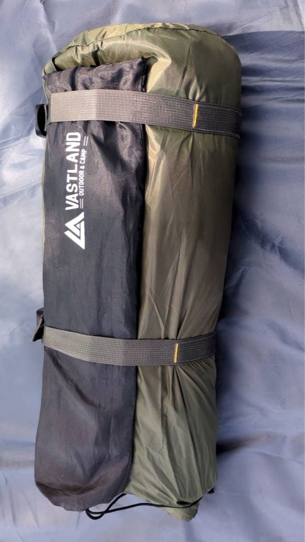 【ソロ　テント＆タープセット＆ポール、オマケ付　軍幕系グリーン　超美品】