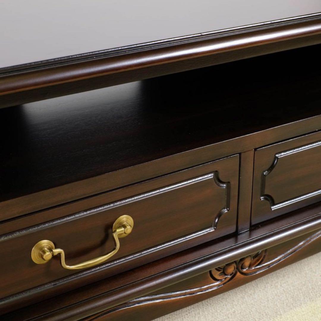 I 新品 テレビボード L テレビ台 ラック AVボード アンティーク リビング