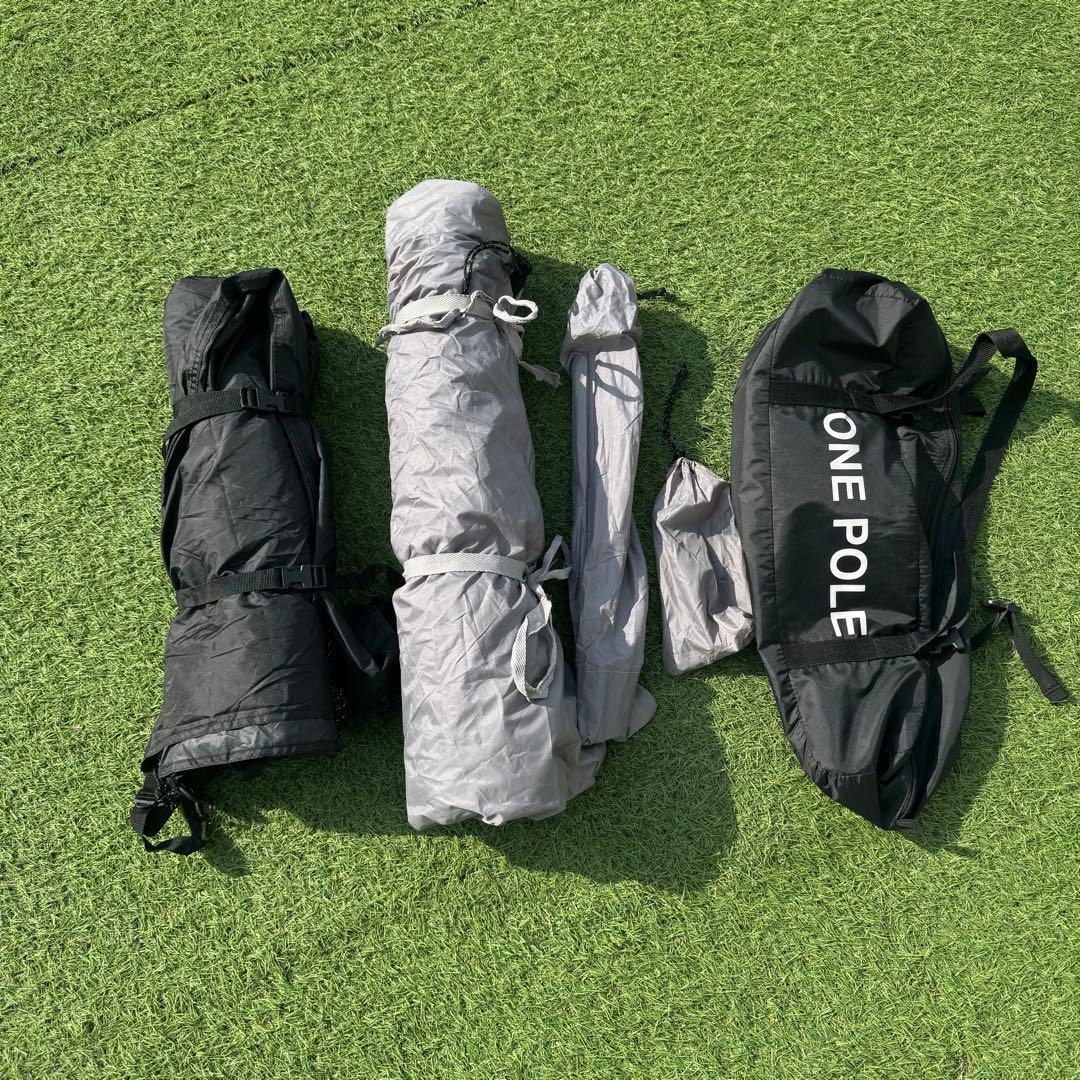 DOD ワンポールテントS ブラック 美品