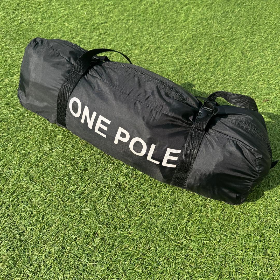 DOD ワンポールテントS ブラック 美品