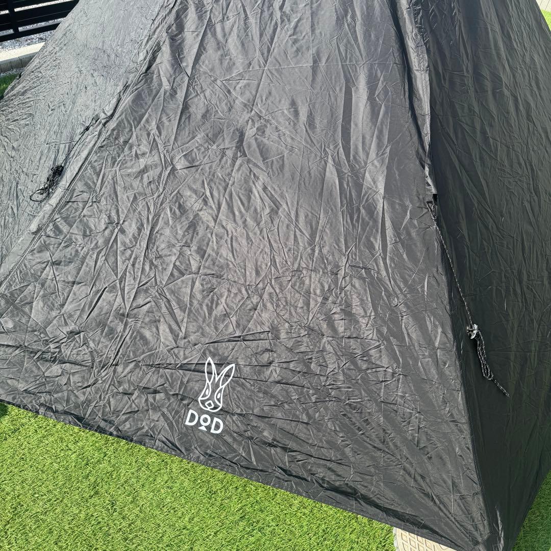 DOD ワンポールテントS ブラック 美品