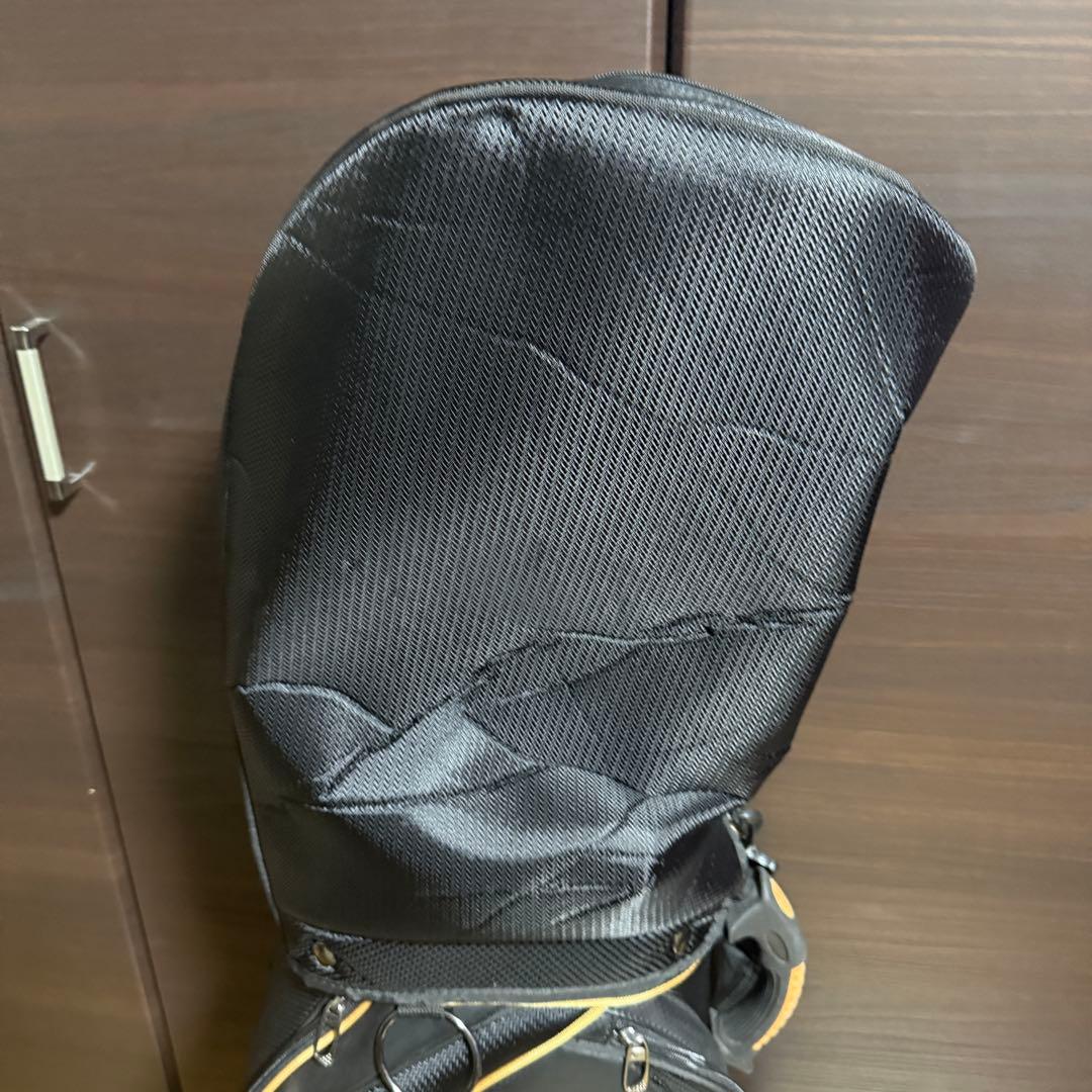 Nike Golf キャディバッグ ゴルフバッグ ブラック/オレンジ