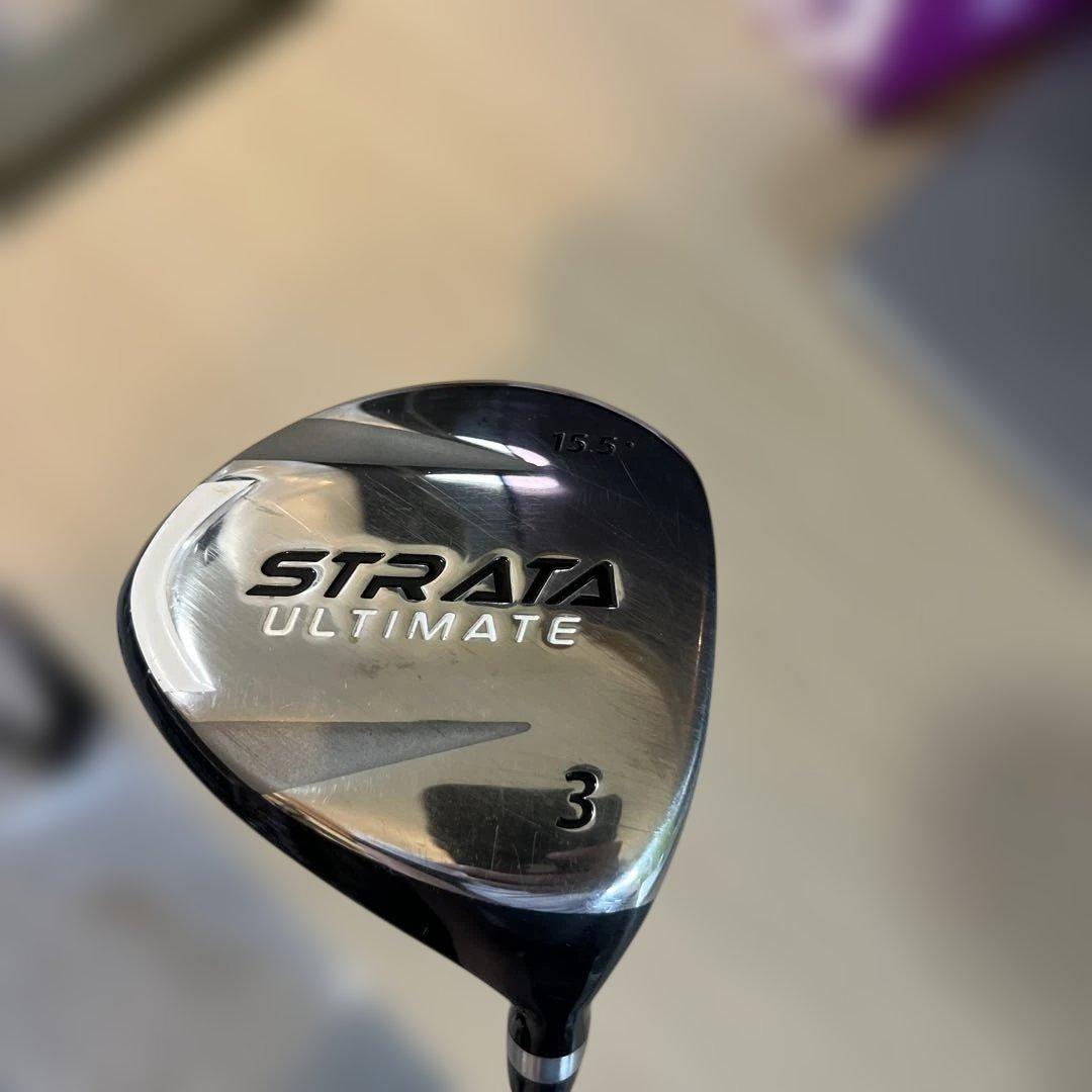 キャロウェイSTRATA ULTIMATE ゴルフクラブセット4本ユーティリティ