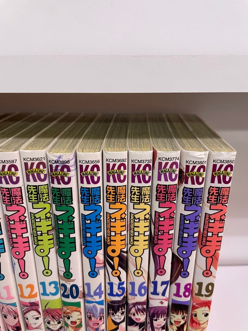魔法先生ネギま！全38巻セット 27巻28巻31巻KCM限定版 全巻初版本