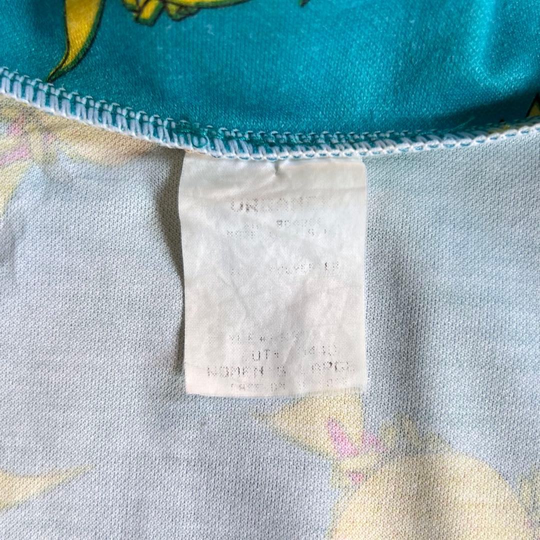 レア！【URBANEK アーバネック】サイクルジャージ 魚総柄 ターコイズブルー