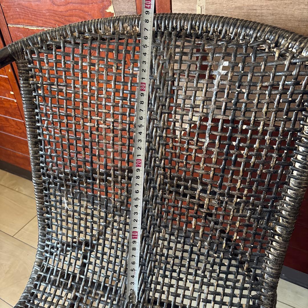 ラタンチェア 籐椅子 アジアンチェア パーソナルチェア インテリア 椅子