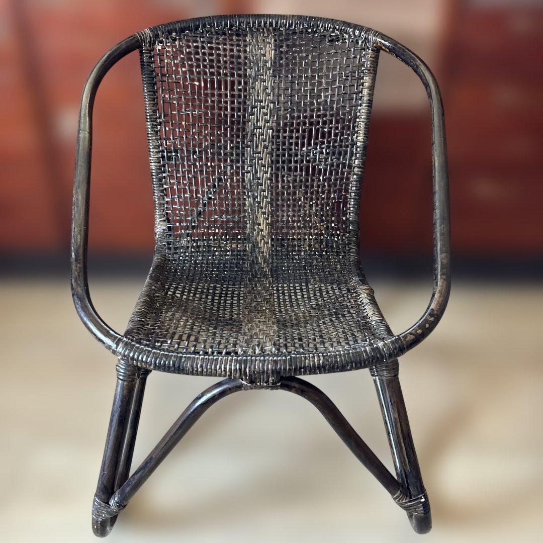 ラタンチェア 籐椅子 アジアンチェア パーソナルチェア インテリア 椅子