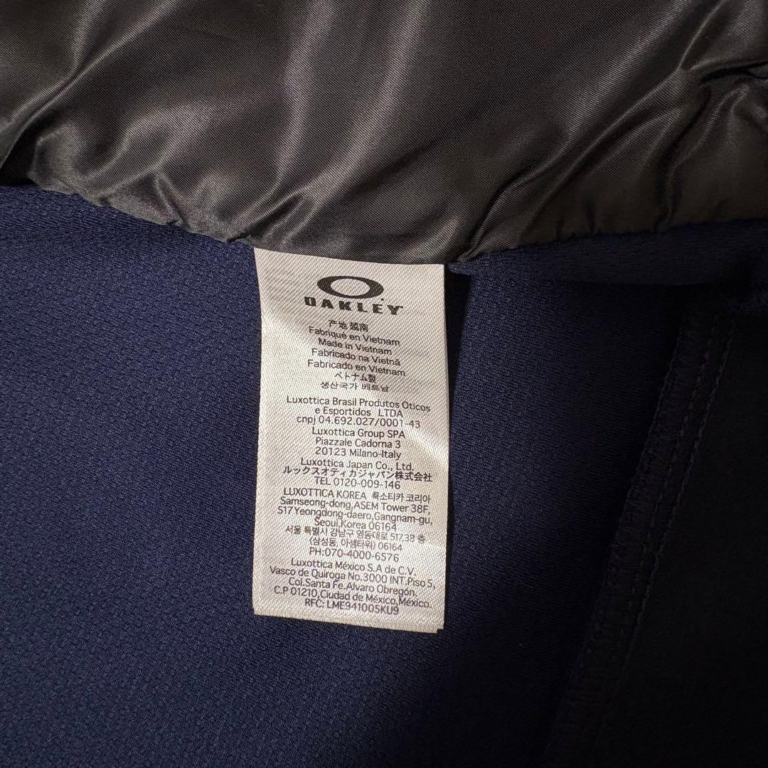 美品 OAKLEY ハイブリッドフリースジャケット ブルゾン ゴルフウェア