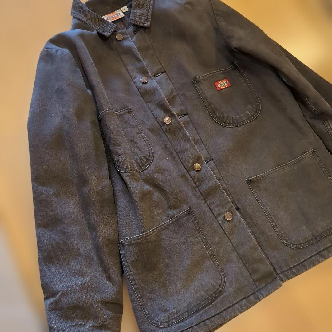 90s Dickiesカバーオール　ダック　 ヴィンテージジャケット　old