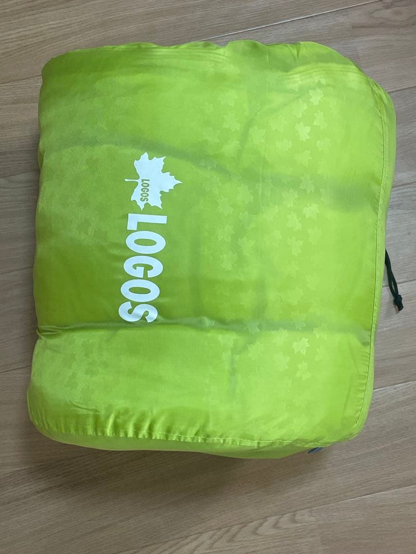 LOGOS 洗濯可能寝袋 190×80cm グリーン