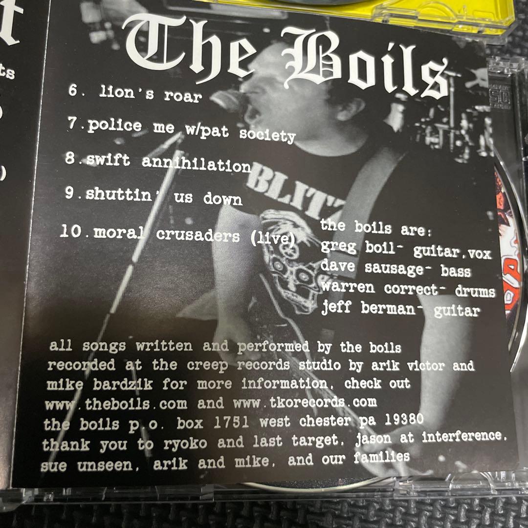 last target CD4枚セット punk oi ANGERFLARES