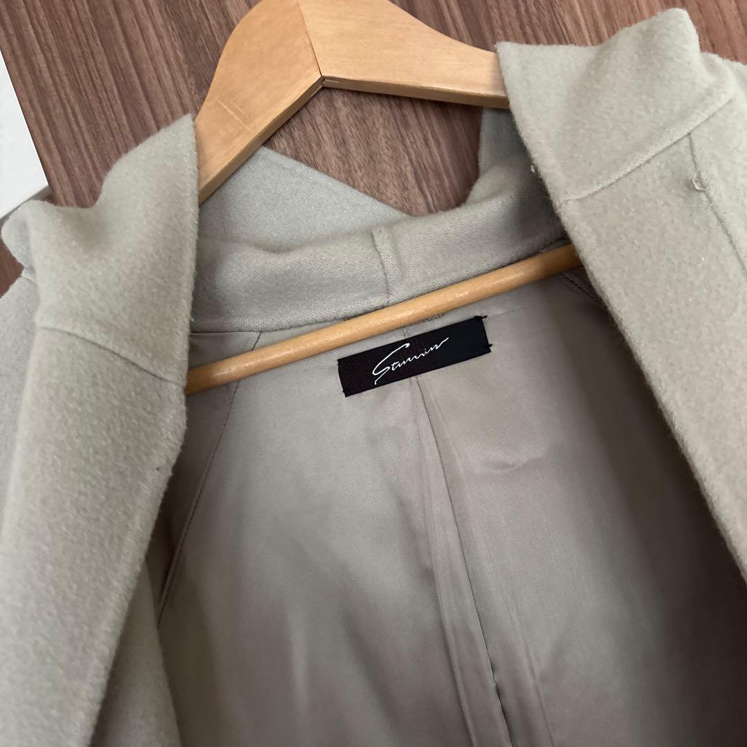 【す】スタニングルアー ショートフーディーオーバーコート